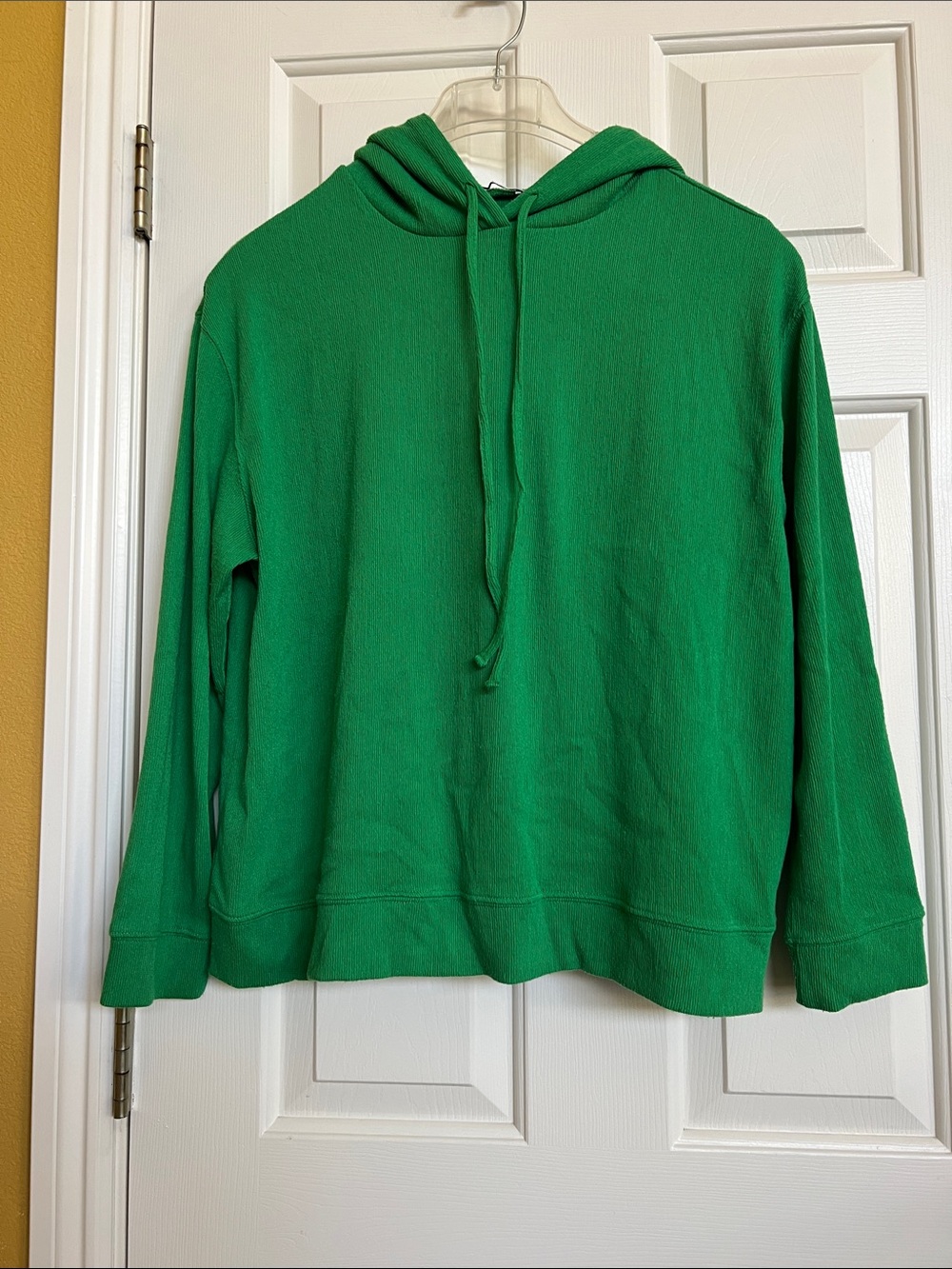 Zara ribbed hoodie